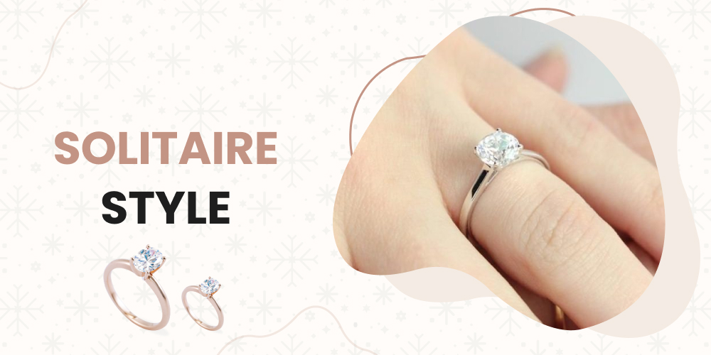 Solitaire Style Ring