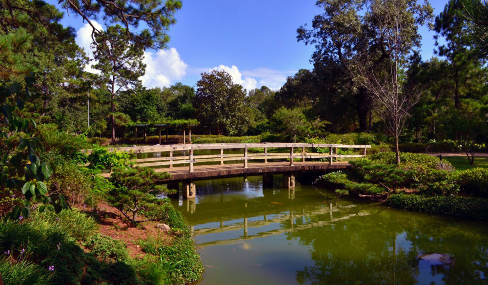 Japanese Garden in Hermann Park