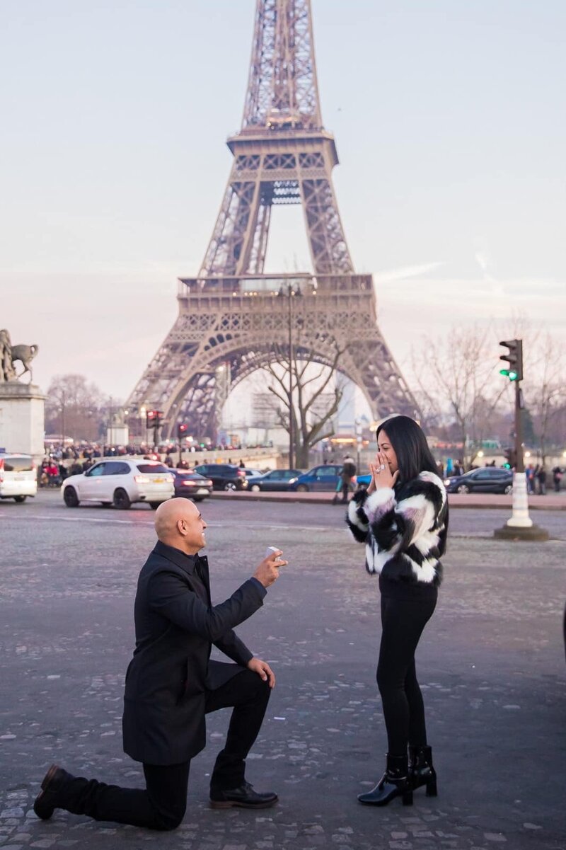 Oron & Arah's Proposal at the Eifel Tower in Paris
