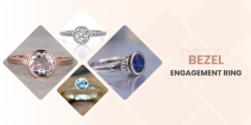 Bezel Style Engagement Ring