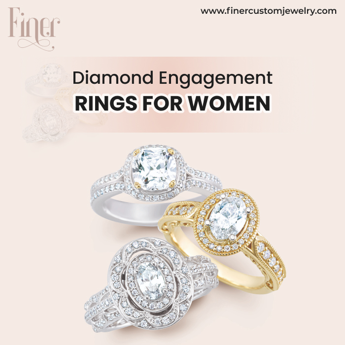 DIAMOND ENGAGEMENT RINGS FOR WOMEN