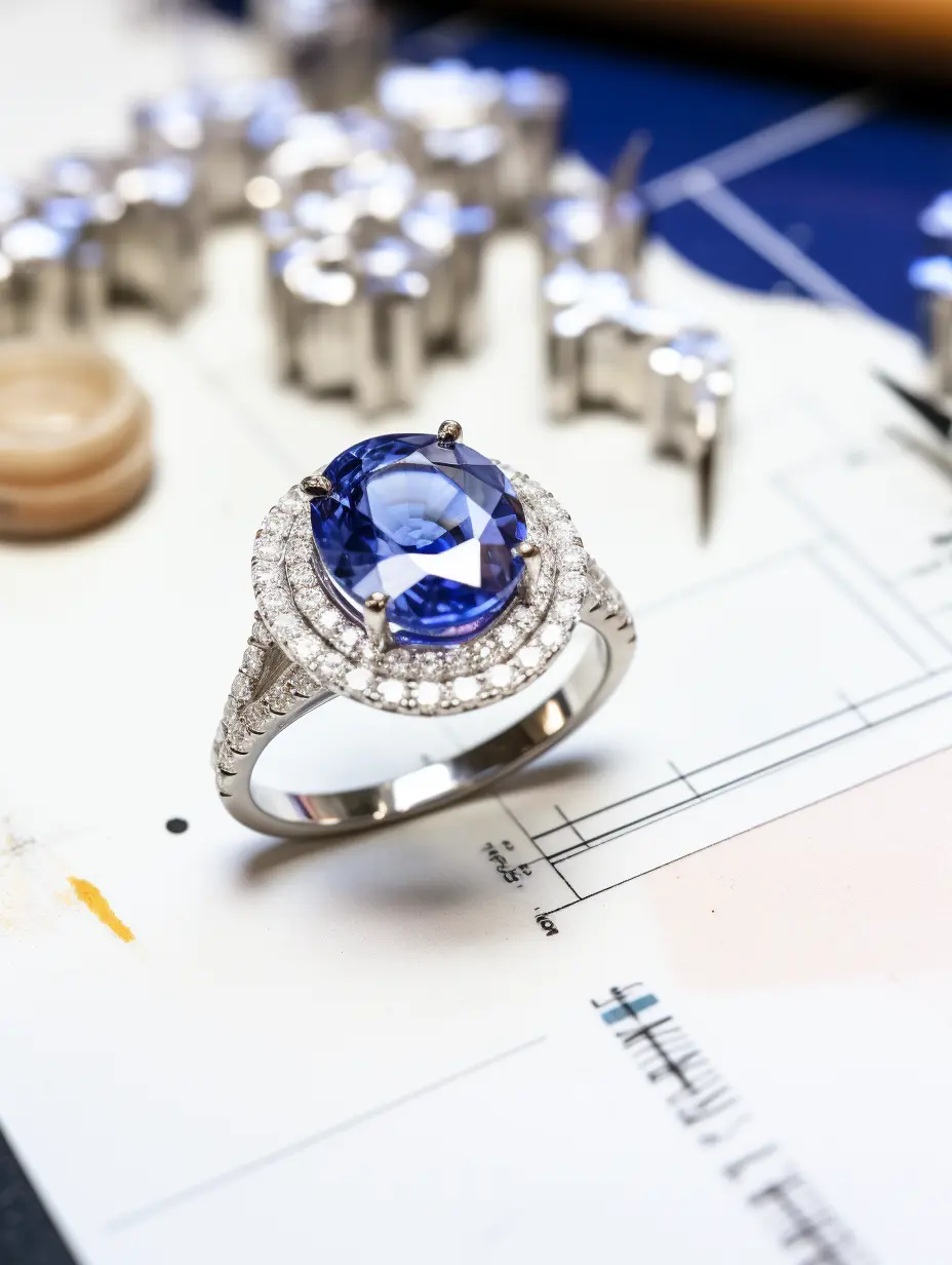 Create Your Own Sapphire Engagement Ring at Finer Custom Jewelry