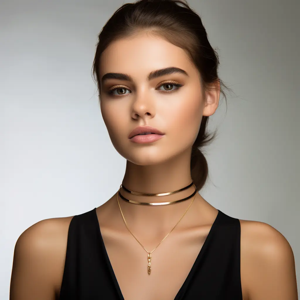 Elegant and impactful choker necklaces