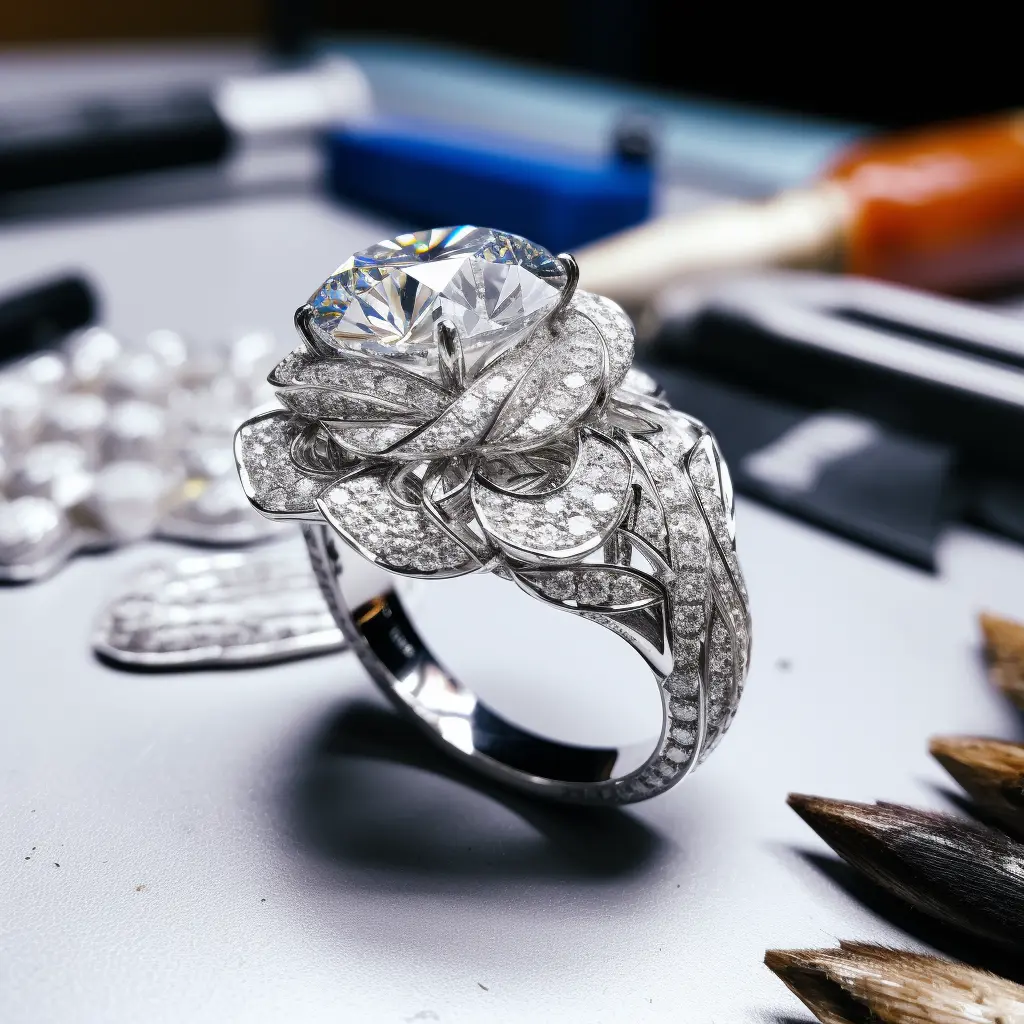 Q5; What is the process of creating a custom piece with Finer Custom Jewelry?