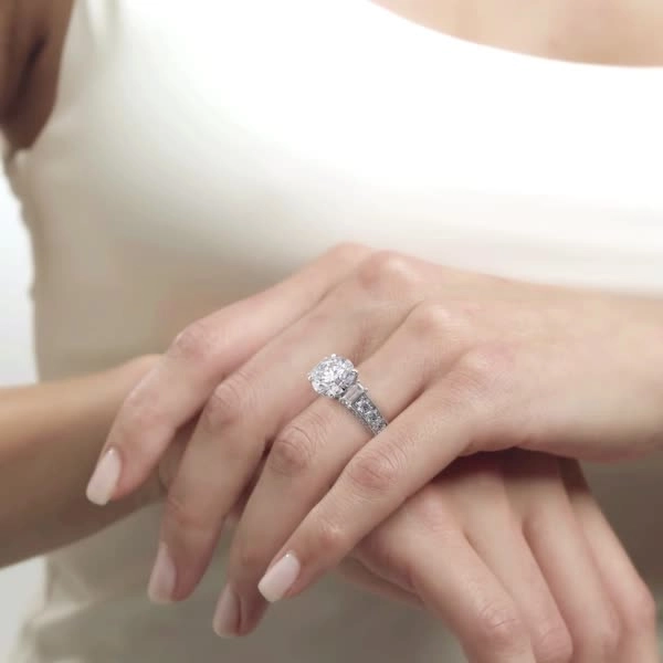 Custom Diamond Engagement Ring Phoenix Arizona