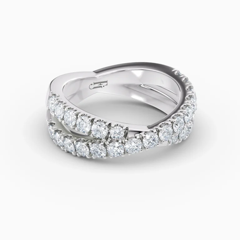 low profile ring setting