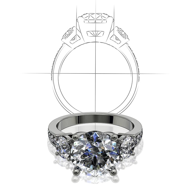 Custom Engagement Ring Design Process Tempe