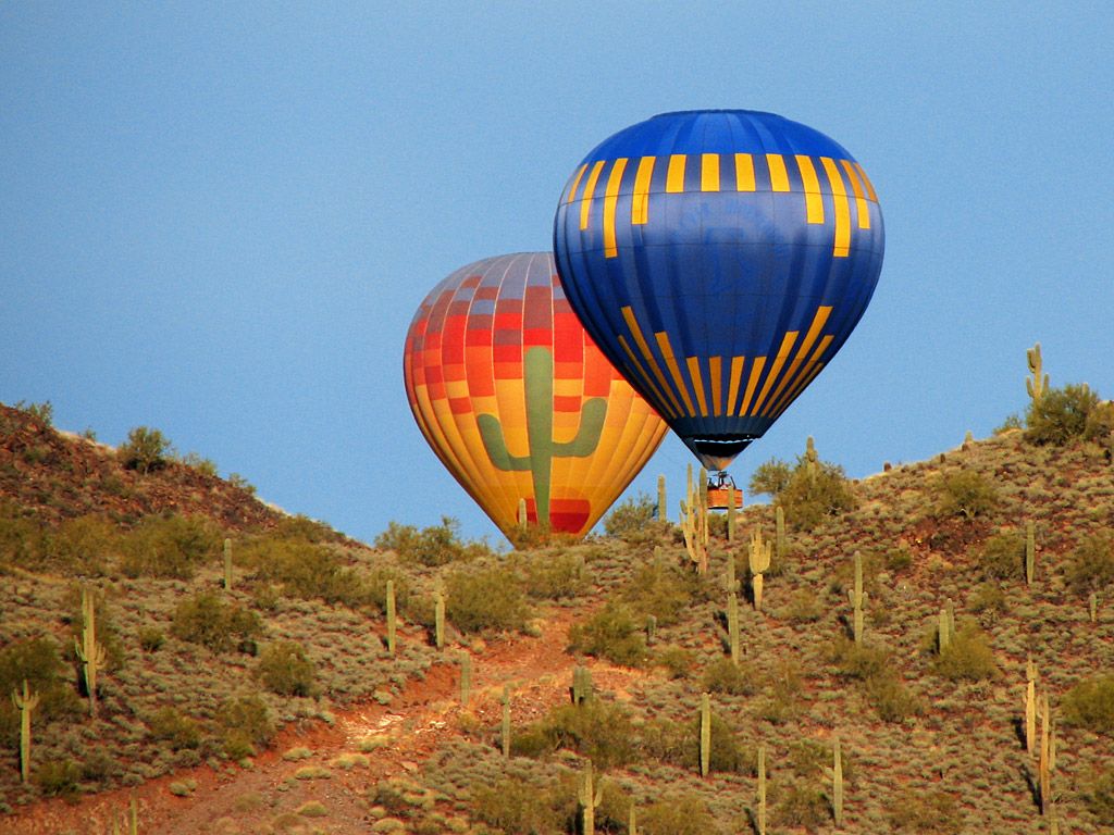hot air balloon ride phoenix